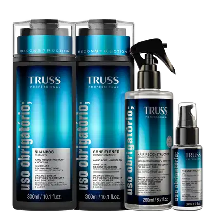 Imagem do produto Kit TRUSS Uso Obrigatório; Reconstrutor Quarteto (4 Produtos)