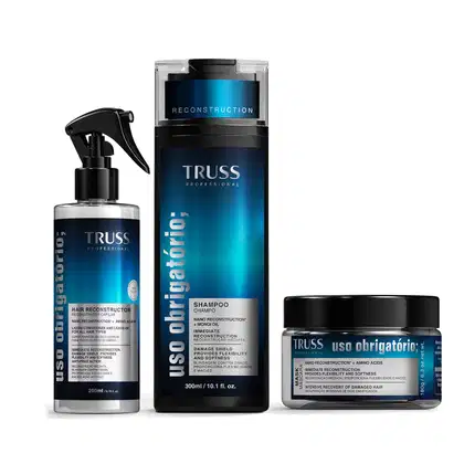 Imagem do produto Combo Uso Obrigatório;: Shampoo 300ml + Máscara 180g + Spray 260ml