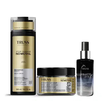 Imagem do produto Combo TRUSS Tratamento Completo e Brilho (3 itens)