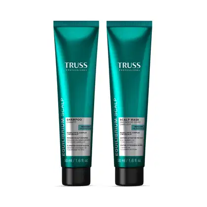 Imagem do produto Combo TRUSS Equilibrium Scalp: Shampoo 50ml + Máscara Capilar 50ml