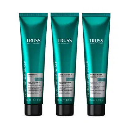 Imagem do produto Combo Equilibrium Scalp: Shampoo 50ml + Condicionador 50ml + Máscara 50ml