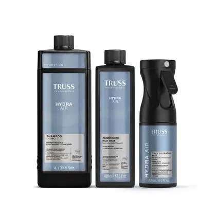 Imagem do produto Combo Hydra Air: Shampoo 1L + CondMask Máscara Condicionante 400ml + Bruma Aromatizadora 150ml
