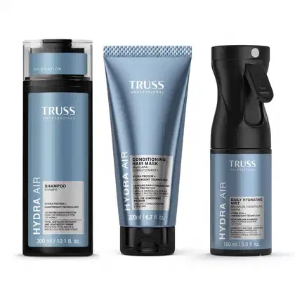 Imagem do produto Combo Hydra Air: Shampoo 300ml + CondMask Máscara Condicionante 200ml + Bruma Aromatizadora 150ml