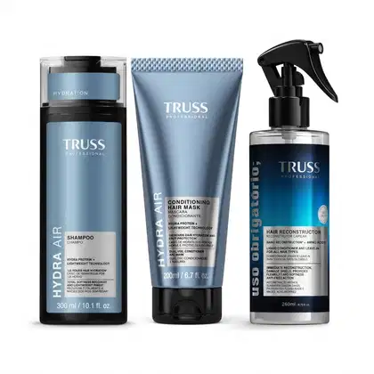 Imagem do produto Combo Shampoo Hydra Air 300ml + CondMask Máscara 200ml + Uso Obrigatório; 260ml