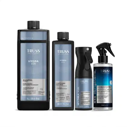Imagem do produto Combo Shampoo TRUSS Hydra Air 300ml + Spray Uso Obrigatório; 260ml