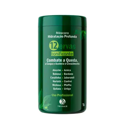 Imagem do produto Máscara 12 Ervas Tonificante - 1Kg