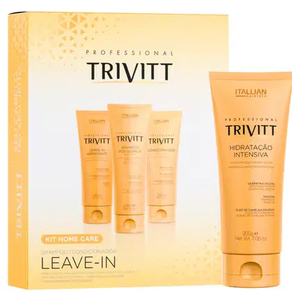 Imagem do produto KIT HOME CARE LEAVE - IN E HIDRATAÇÃO INTENSIVA 200 ML
