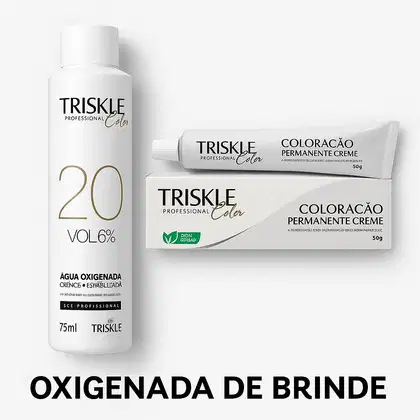 Imagem do produto TRISKLE TINTA PROFISSIONAL COLOR COR:0.6 - INTENSIFICADOR VERMELHO