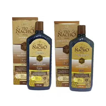 Imagem do produto Tio Nacho Efeito Antigrisalho Kit Shampoo&Condicionador415ml