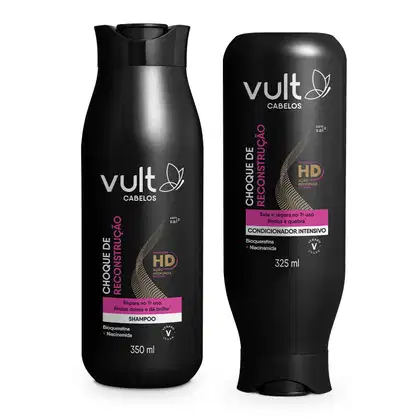 Imagem do produto Kit Vult Cabelos Choque de Reconstrução (2 Produtos)