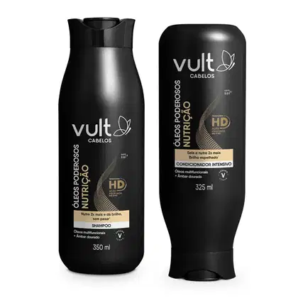 Imagem do produto Kit Vult Cabelos Óleos Poderosos Nutrição (2 Produtos)