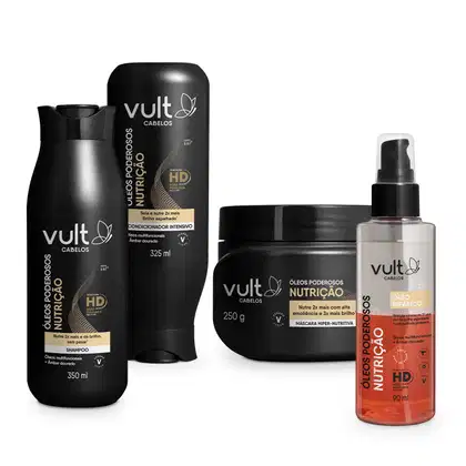 Imagem do produto Combo Vult Cabelos Óleos Poderosos Nutrição (4 itens)