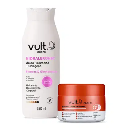 Imagem do produto Kit Vult Hidraluronic Firmeza & Elasticidade Antissinais 7 em 1 (2 Produtos)