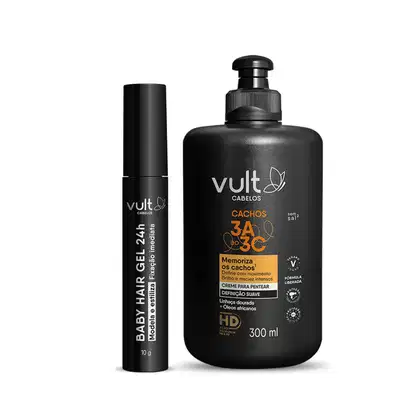 Imagem do produto Kit Vult Cabelos Ondulados Baby Hair (2 Produtos)