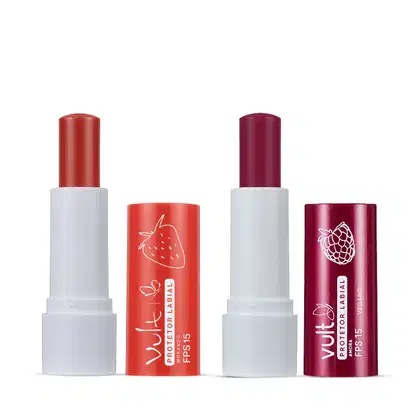 Imagem do produto Combo Protetor Labial Vult: Morango 3,5g + Amora 3,5g