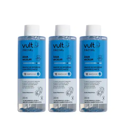 Combo Facial: 3 Águas Micelares 200ml , avaliado com nota 5.0 de 5
