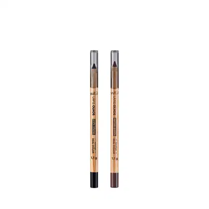 Imagem do produto Combo Lápis para Olhos Preto Intenso 1,1g + Marrom Quente 1,1g