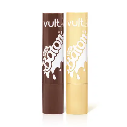 Imagem do produto Combo Vult & Baton: Gloss Stick Marrom 2g + Gloss Stick Translúcido 2g