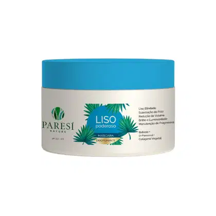 Máscara Capilar Disciplinante Paresí Nature Liso Poderoso, 300g.