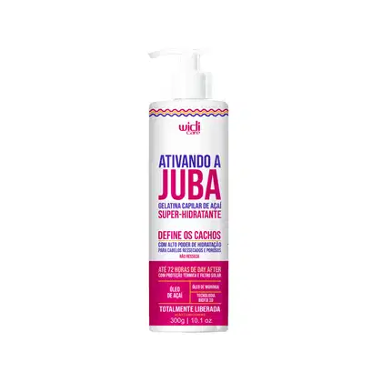 Gelatina Capilar Hidratante Widi Care Ativando a Juba, 300g.