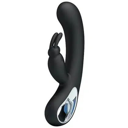 Imagem do produto Pretty Love WEBB Vibrador Estimulador Clitoriano Rabbit e Ponto G Recarregável 12 Vibrações Preto