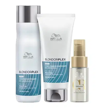 Imagem do produto Kit Wella Professionals BlondorPlex Light Loiros Intense (3 Produtos)