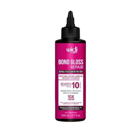 Máscara Capilar Líquida Widi Care Bond Gloss Repair, 200ml.