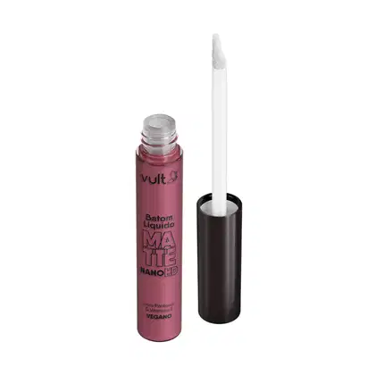 Imagem do produto Vult Nano HD Rosa Rosé - Batom Líquido Matte 5ml