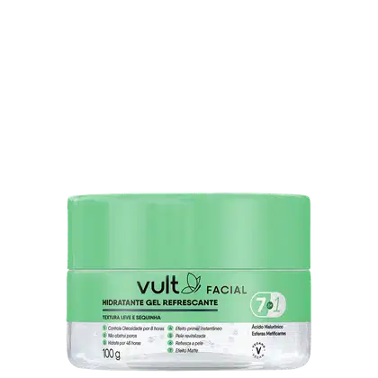 Imagem do produto Vult Facial 7 em 1 - Gel Hidratante Refrescante Facial 100g
