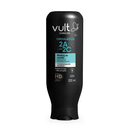 Imagem do produto Vult Cabelos Ondulados 2A ao 2C - Condicionador Intensivo 325ml