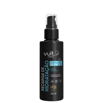 Imagem do produto Vult Cabelos Recarga de Hidratação 10 em 1 - Leave-in Spray 100ml