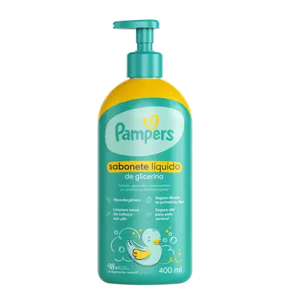 Imagem do produto Pampers Glicerina - Sabonete Líquido 400ml