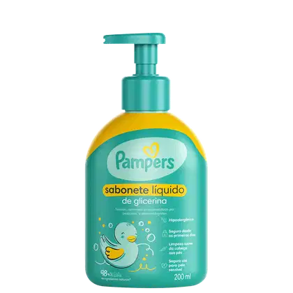 Imagem do produto Pampers Glicerina - Sabonete Líquido 200ml