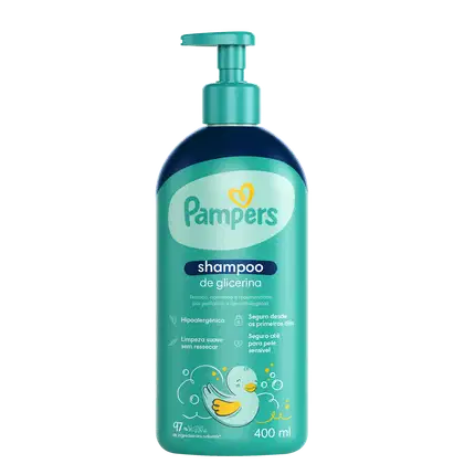 Imagem do produto Pampers Glicerina - Shampoo 400ml