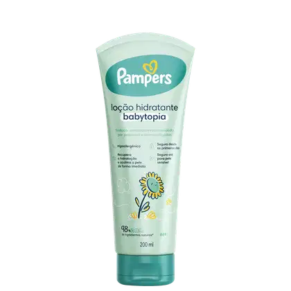Imagem do produto Pampers Babytopia Girassol - Loção Hidratante Corporal 200ml