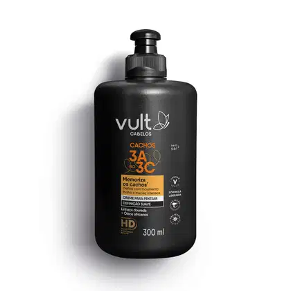Imagem do produto Creme Para Pentear Definição Suave Vult Cabelos Cachos 3A a 3C 300ml