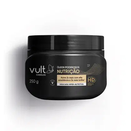 Imagem do produto Máscara Hiper-Nutritiva Vult Cabelos Óleos Poderosos Nutrição 250g