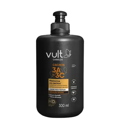 Imagem do produto Vult Cabelos Cachos 3A ao 3C Definição Intensa - Creme para Pentear 300ml
