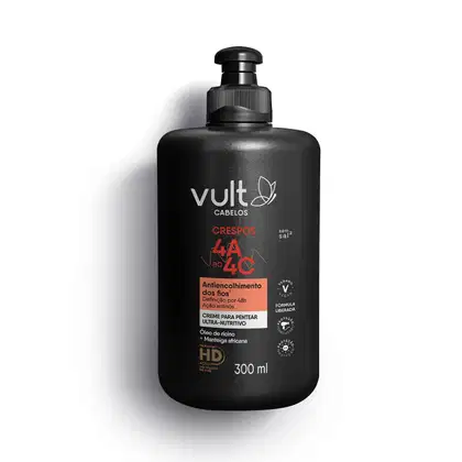 Imagem do produto Creme Para Pentear Ultra Nutritivo Cabelos Crespos 4A a 4C 300ml