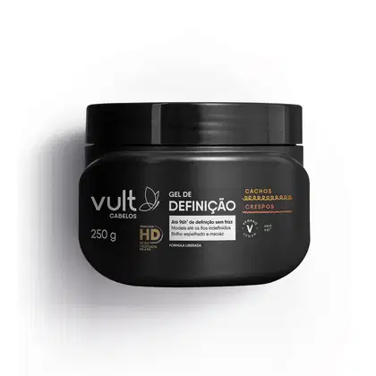 Imagem do produto Gel de Definição Vult Cabelos Cachos e Crespos 250g