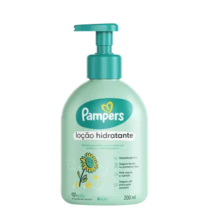 Imagem do produto Pampers Girassol - Loção Hidratante Corporal 200ml