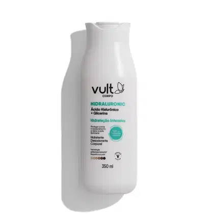 Imagem do produto Hidratante Desodorante Corporal Vult Corpo Hidraluronic Hidratação Intensiva 350ml