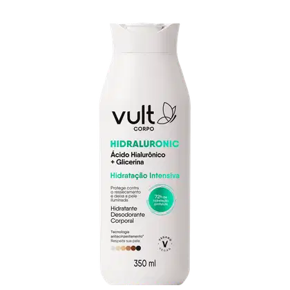 Imagem do produto Vult Corpo Hidraluronic Hidratação Intensiva - Hidratante Desodorante Corporal 350ml