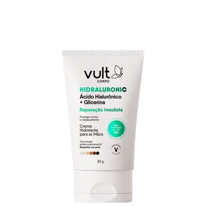 Imagem do produto Creme Hidratante para as Mãos Vult Corpo Hidraluronic Reparação Imediata 50g