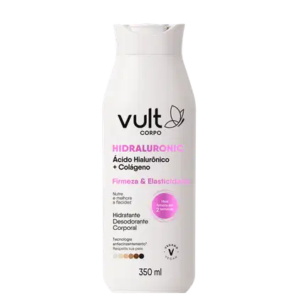 Imagem do produto Vult Corpo Hidraluronic Firmeza & Elasticidade - Hidratante Desodorante Corporal 350ml