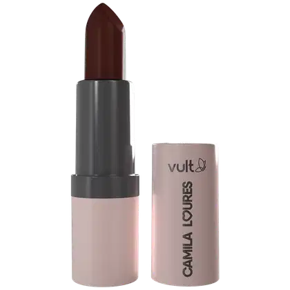 Imagem do produto Vult Camila Loures Velvet Marrom Vegas - Batom Matte 3,8g