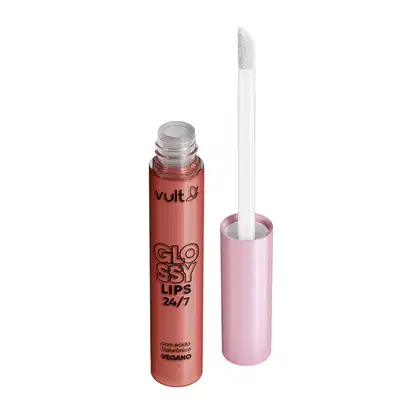 Imagem do produto Vult Glossy Lips 24/7 Pêssego Cintilante - Gloss Labial 5,2ml