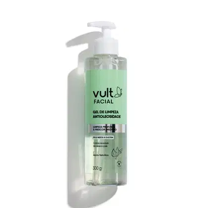 Imagem do produto Gel de Limpeza Antioleosidade Vult Facial 300g