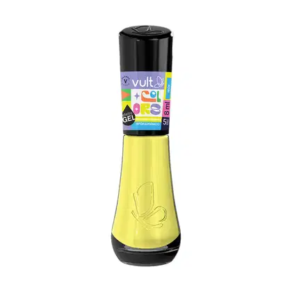 Imagem do produto Esmalte Amarelo Neon Micareta Vult Colors 8ml