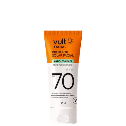 Imagem do produto Vult Solar FPS 70 - Protetor Solar Facial 40ml